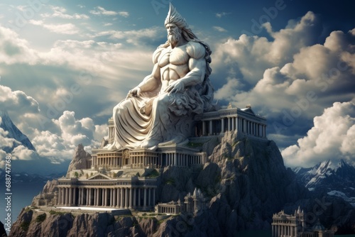 A Mythical Palace on Mount Olympus: A Fantasy Come to Life
