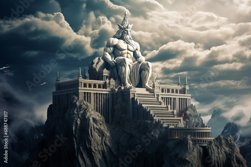 A Mythical Palace on Mount Olympus: A Fantasy Come to Life