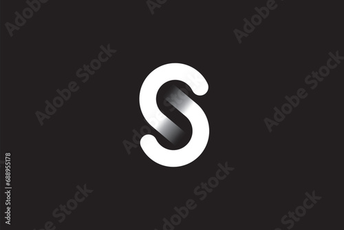 Letter S logo design icon vector template