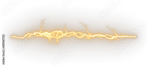 Isolated electric glow sparkle on transparent backgrounds 3d rendering png