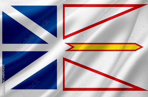 Flag of the provinces of Canada in high quality. High quality photo