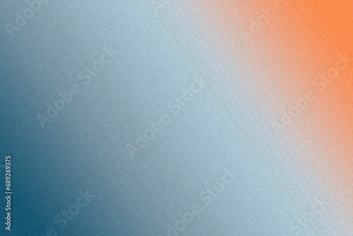 Yellow orange gold coral peach pink brown teal blue abstract background for design. Color gradient, ombre. Matte, shimmer. Grain, rough, noise. Colorful. Template. copy space.