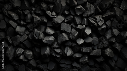 Charcoal. Coal background for design.