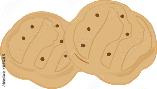 Girl Scout Cookies - Vector Art