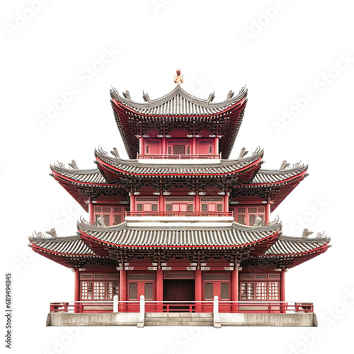 Chinese Temple Building