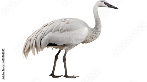 A white bird , isolated on transparent or white background, png