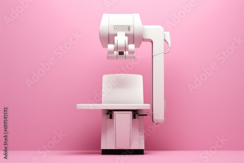Fantastic modern mammography machine or mammogram for women. X-ray machine in laboratory for screening breast cancer