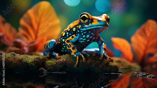 Frog in Natural Habitat