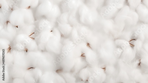 A highresolution image showcasing the intricate details of a cotton texture background, embodying a sense of aesthetic minimalism with a soft, natural, and soothing vibe perfect for serene designs.