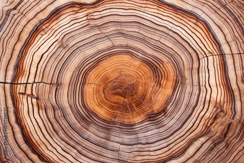 intricate rings of tree cross-section