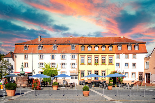 Altstadt, Blieskastel, Rheinland Pfalz, Deutschland 