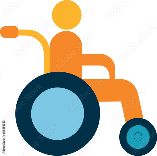 wheelchair for handicap icon, icon