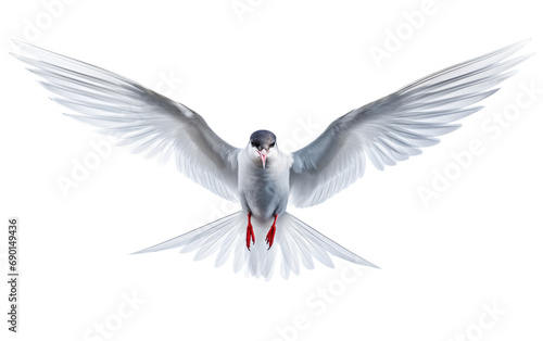 Swift Arctic Tern On Transparent Background