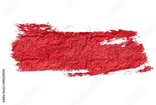 Red Tumbled Paper and Napkin