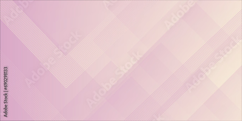 Abstract soft pink background with seamless dynamic minimalistic geometric lines and elegant background. Abstract rectangle shape background use for Banner, posters,cards pink paper texture background