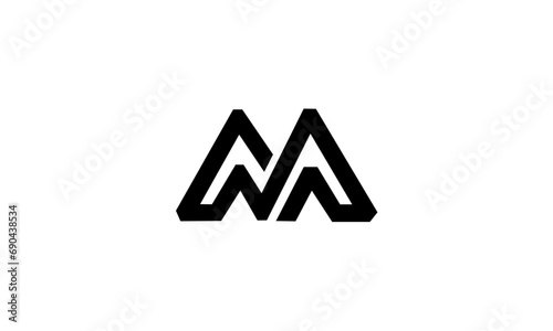 M logo vector