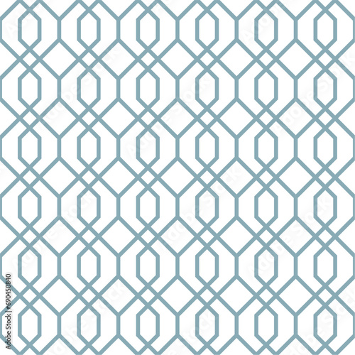 Seamless geometric pattern with an abstract style