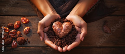 Heart-centered ritual with cacao: Embrace and accept its healing power.