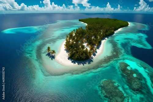 view of a island hawaii