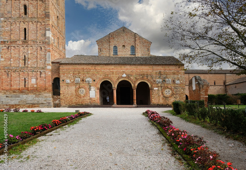 Pomposa Abbey a Benedictine monastery in north of Italy