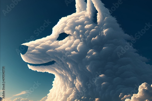 Doge coin, dog, cloud, Doge protecting Bitcoin, Doge