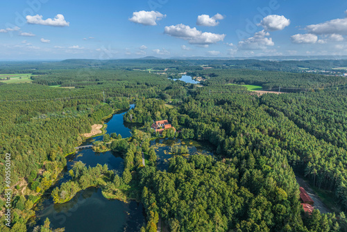 Sonniger Oktobertag nahe der Mandlesmühle bei Pleinfeld am Brombachsee 