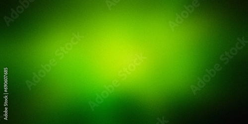 Ultra wide green lime yellow fresh matte blurred grainy background for website banner. Color gradient, ombre, blur. Defocused, colorful, mix, bright, fun pattern. Desktop design, template. Holidays
