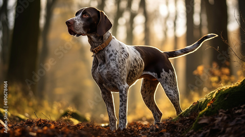 German Shorthaired Pointer (Kurzhaar), AI Generated