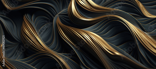 golden beige wave pattern 3