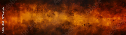 orange yellow black brown abstract background texture. Fire effect, burn, burned effect, light, dirty, glow, rough, dust, color gradient, ombre