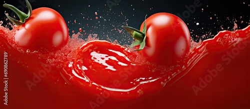Tomato puree paste -- condensed tomato product.