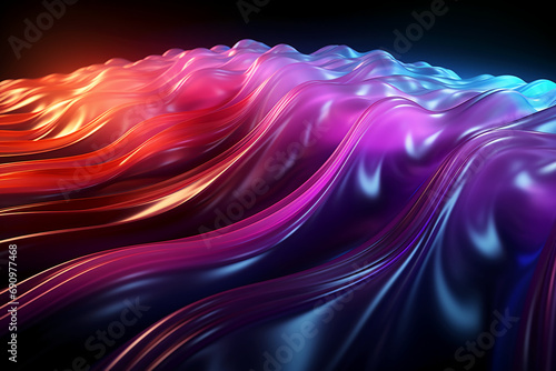 brightly glowing background with colorful lights, in the style of colorful animation stills, light navy and light magenta, light sky-blue and silver, aurorapunk, gabriel dawe, ai generative