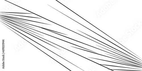 Horizontal speed lines for comic books. Manga anime graphic speed striped texture