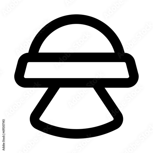 Ufo Fly Line UI Icon
