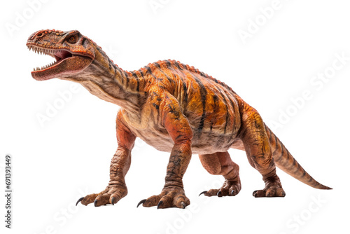 Prehistoric Predator Replica isolated on transparent background