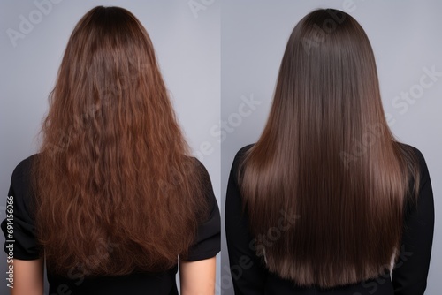 Keratin Treatment For Transforming Unruly Hair Before And After