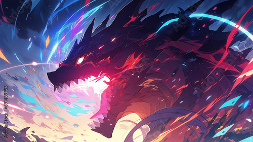 Colossal Clash: Epic Anime Monster Showdown