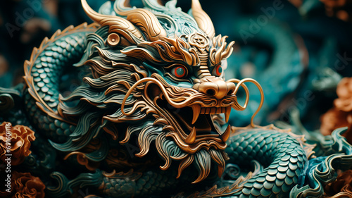Dragón Chino. Año nuevo Chino. Año del dragón. Zodiaco Chino.