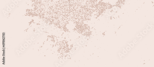 Vintage grunge background with minimalistic flecks and particles. Minimalistic grainy eggshell paper texture. Vector illustration