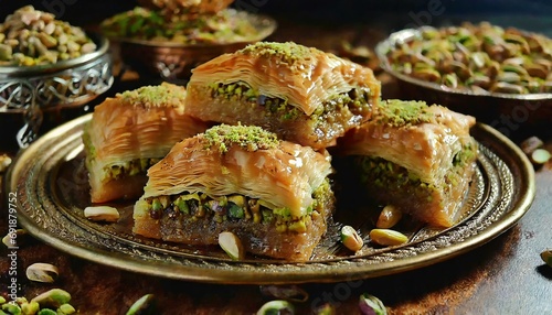 Juicy sweet baklava