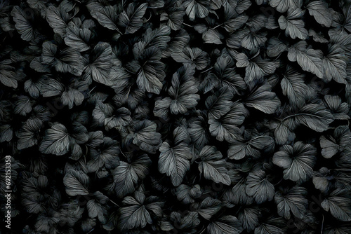 black background