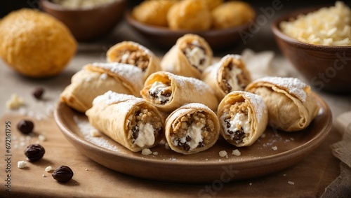 Cannoli, Sicily,A shattering-crisp shell gives way to a creamy cheese filling in this Sicilian classic, rich textures