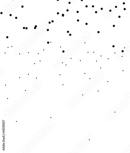 halftone background of black dot particles, black paint splash, black dot pattern