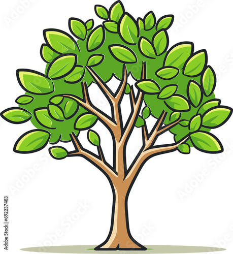 Natures Impressions Illustrated Tree Vector ShowcaseRustic Realities Hand-Drawn Tree Vector Compendium