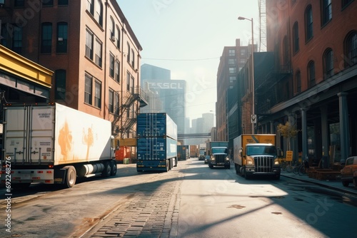 Unveiling New York's Logistics Hub: Exploring the Dynamics of the Urban Warehouse District and Its Vital Role in Citywide Distribution.