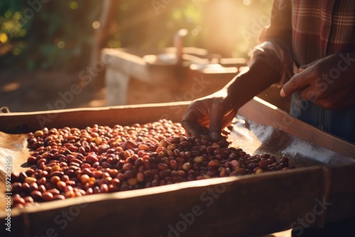 Fair Trade Coffee Initiatives: Showcase scenes from fair trade coffee initiatives globally, emphasizing the importance of ethical and sustainable practices in the coffee industry 