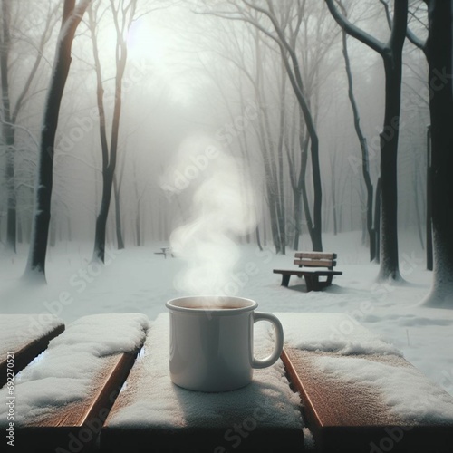 coffee in the fog