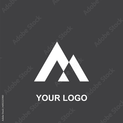 minimalist hills logo