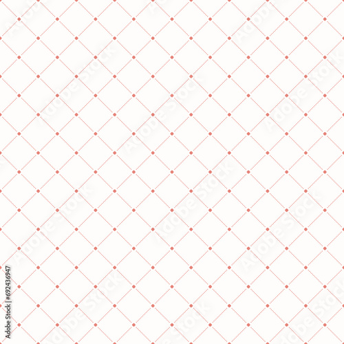 Geometric dotted vector pink pattern. Seamless abstract modern texture for wallpapers and backgrounds