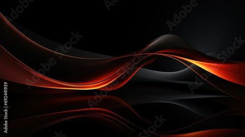 black dark dynamic background illustration motion design, modern futuristic, digital energy black dark dynamic background